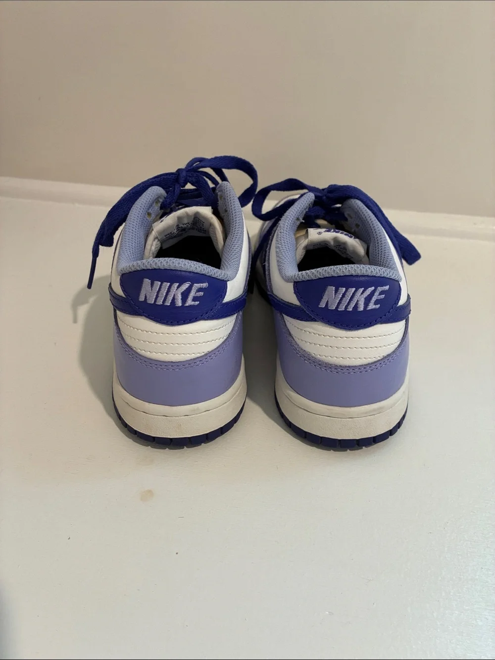 Nike Kids Lavender & Royal Blue Low-Top Sneakers